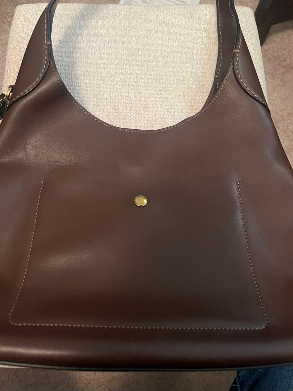 Coach Brooklyn Shoulder Bag 28 in maple - Picture 3 of 11